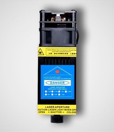 Laser module: 5.5 watts real otput optical power + laser support for PSE-22